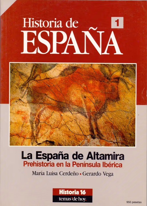 Historia de España: La España de Altamira book cover